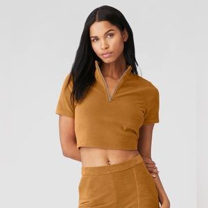 Micro Corduroy Winter Break Mock Neck, Size: Small